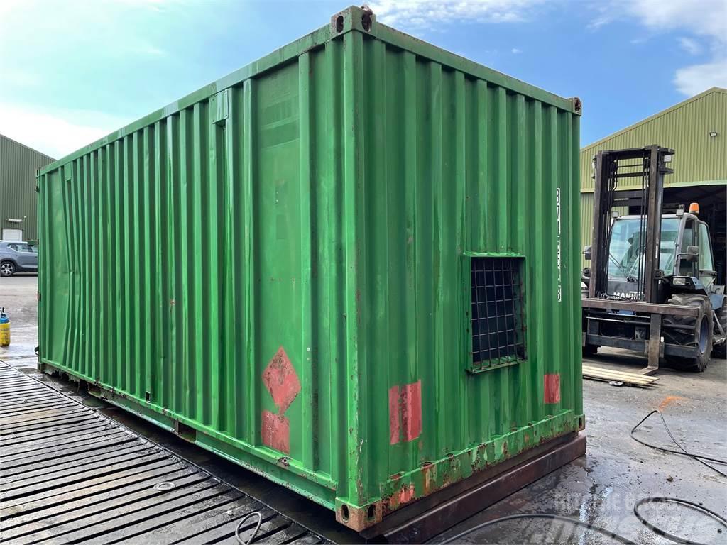  20FT container uden døre, til dyrehold eller lign. Containere pentru depozitare
