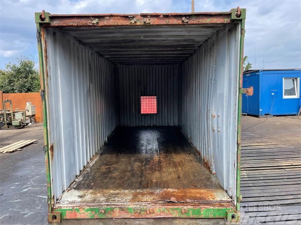  20FT container uden døre, til dyrehold eller lign. Containere pentru depozitare