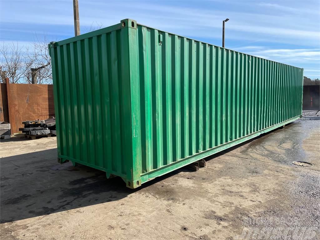  40ft container opdelt i 2 rum. Containere pentru depozitare