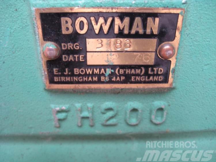 Bowman FH200 Varmeveksler Altele