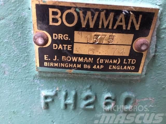 Bowman FH260 Varmeveksler Altele