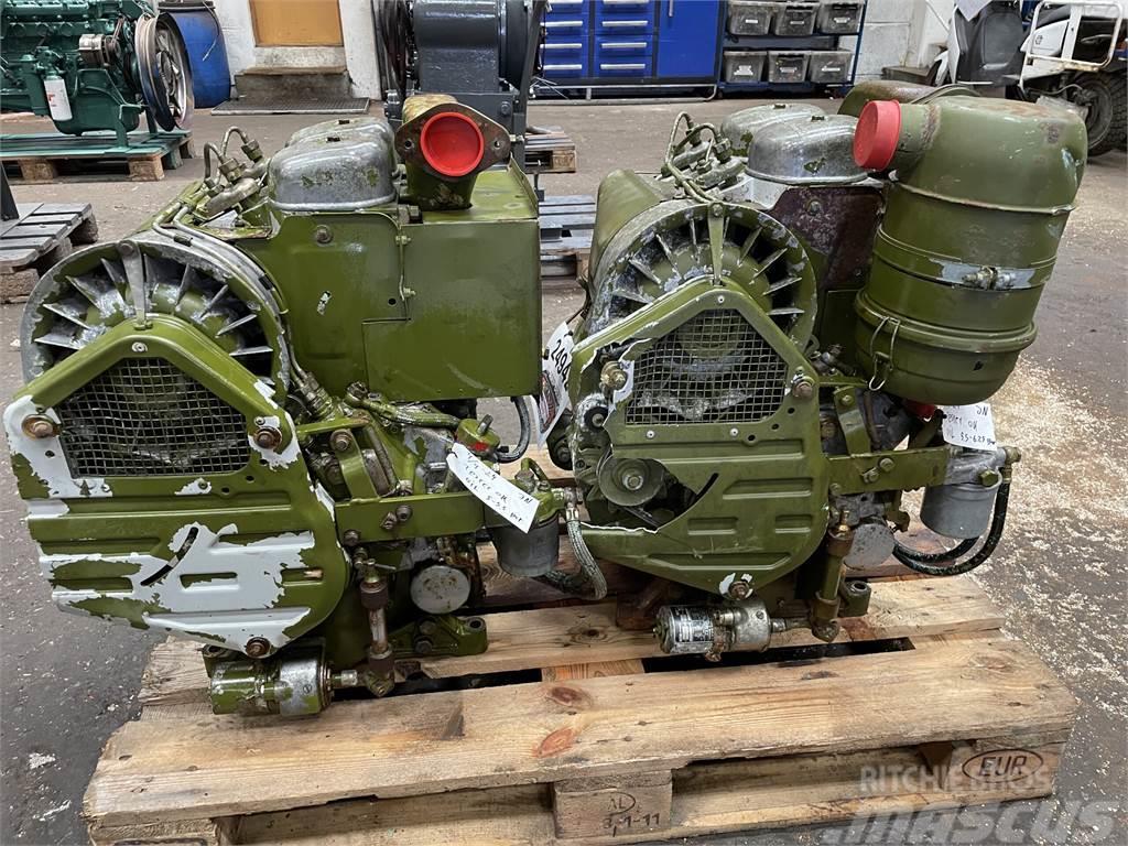 Deutz F2L511 motor, luftkøler, ex. army Motoare