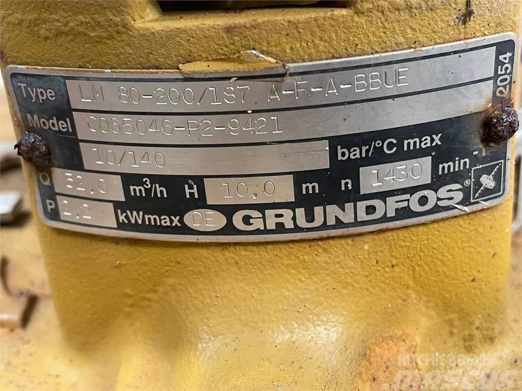 Grundfos type LM 80-200/187 A-F-A BBUE pumpe Pompa de apa
