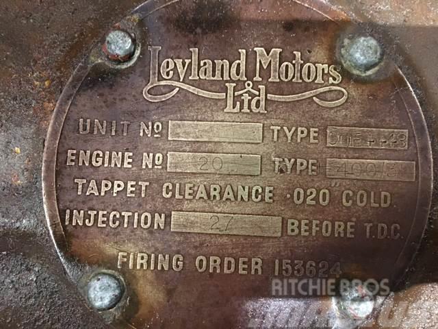 Leyland (Motors Ltd. England) Type 400/387-MK3 Motoare