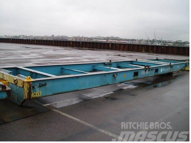 Mafi trailer - 40 ft./60 ton - 1 stk Semi-remorca agabaritica