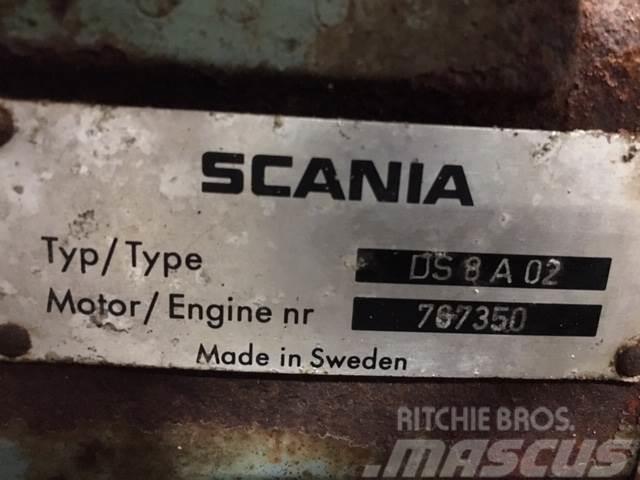 Scania DS8 A 02 motor - kun til reservedele Motoare
