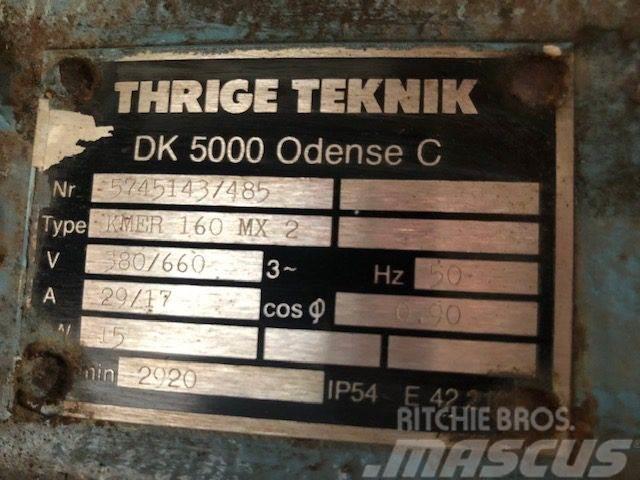 Thrige Teknik Type KMER 160 MX 2 Pumpe Pompa de apa
