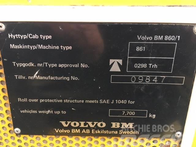 Volvo 861 dumper 6 x 4 til ophug Minitractor de teren