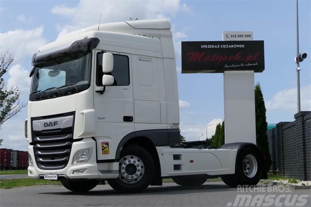 DAF XF 480 / SPACE CAB / RETARDER / I-PARK COOL / HYDR Autotractoare