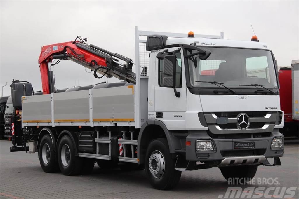Mercedes-Benz ACTROS 3336 Camioane platforma/prelata