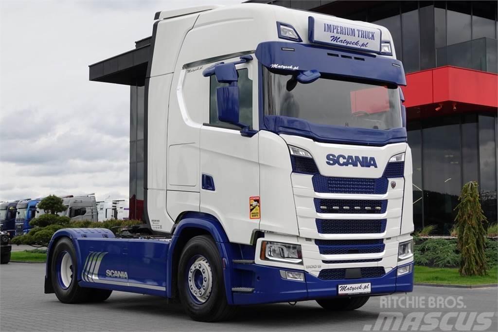 Scania S 500 / I-PARK COOL / RETARDER / NAVI  /ALUFELGI   Autotractoare