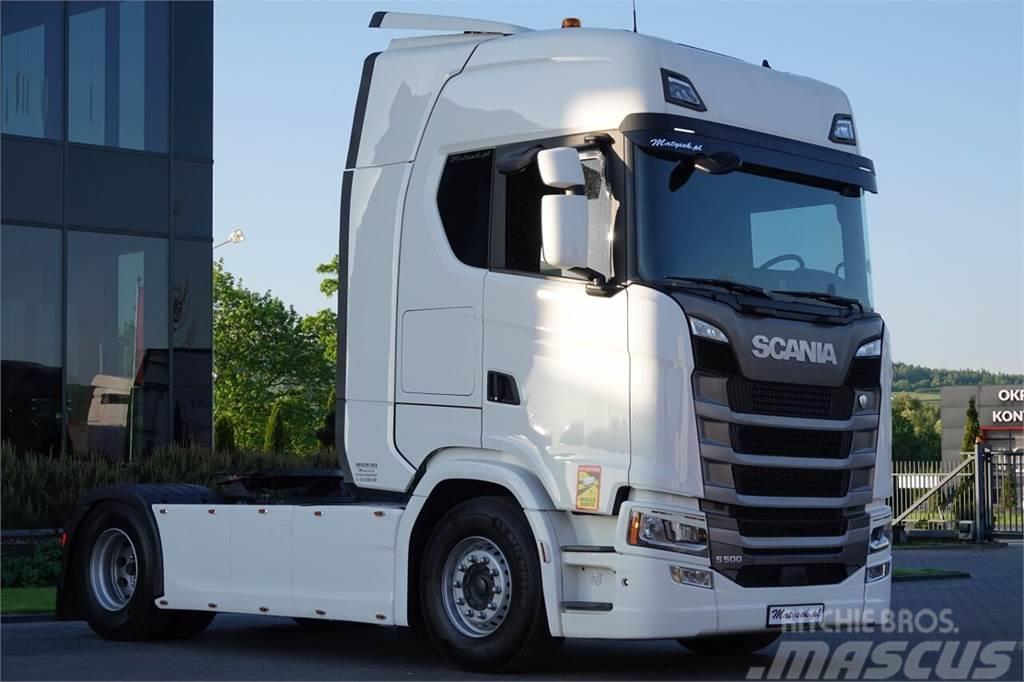 Scania S 500 / RETARDER / KLIMA POSTOJOWA / 2019 ROK Autotractoare