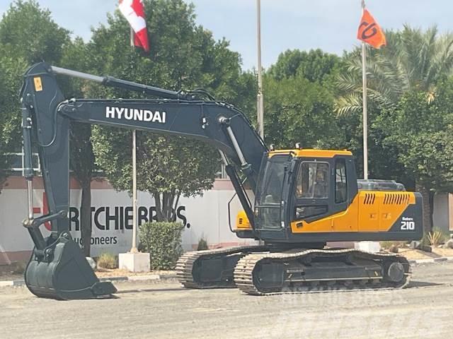Hyundai R210-7 Excavatoare pe senile