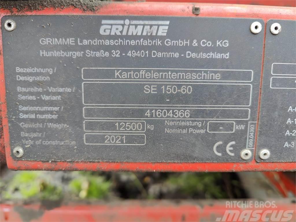 Grimme SE 150-60 UB Recoltatoare de cartofi