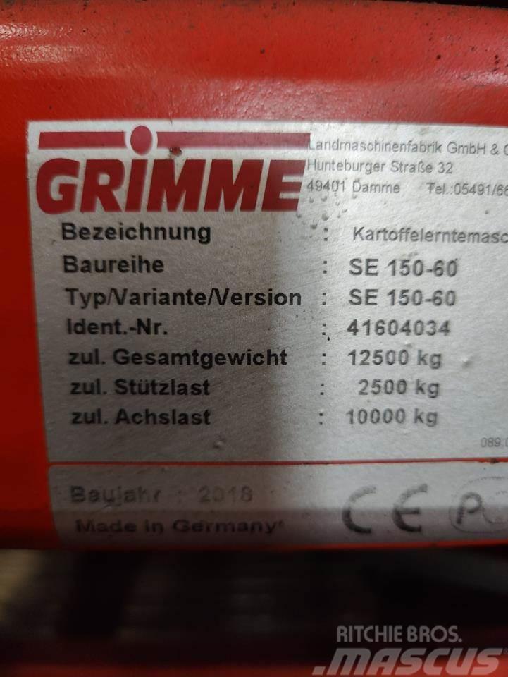 Grimme SE150-60UB-XXL Recoltatoare de cartofi