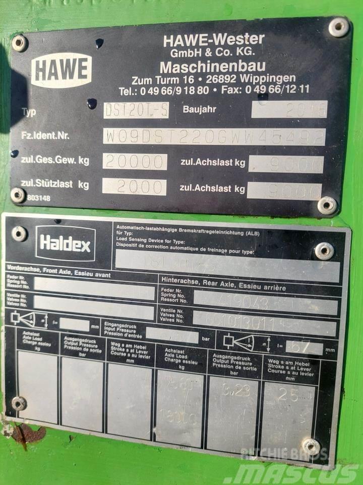 Hawe DST 20T - S Distribuitoare de ingrasamant