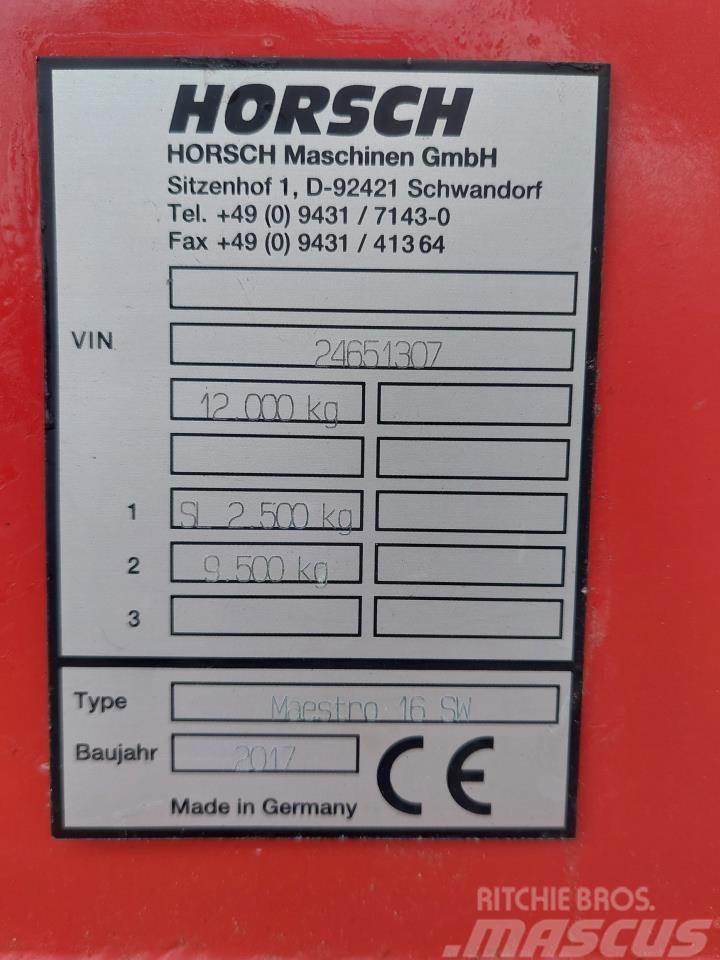 Horsch Maestro 16.75 SW Masini cu insamantare precisa
