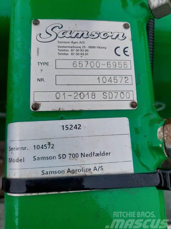 Samson SD 700 Discnedfælder Erbicidatoare