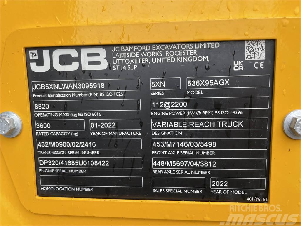 JCB 536-95 Agrixrtra with warranty Tractoare