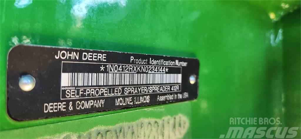 John Deere 412R Tractoare agricole sprayers