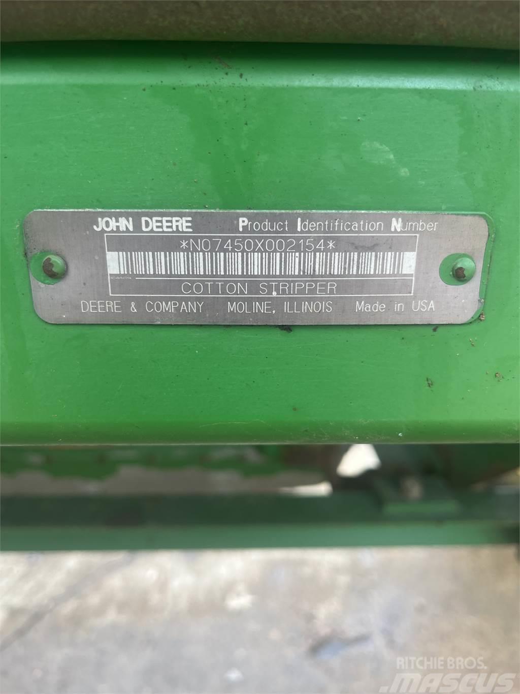 John Deere 7450 Alte echipamente pentru recoltat