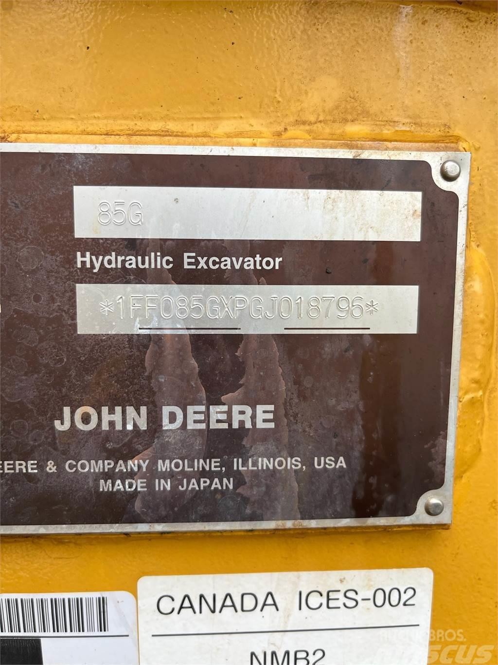 John Deere 85G Excavatoare pe senile