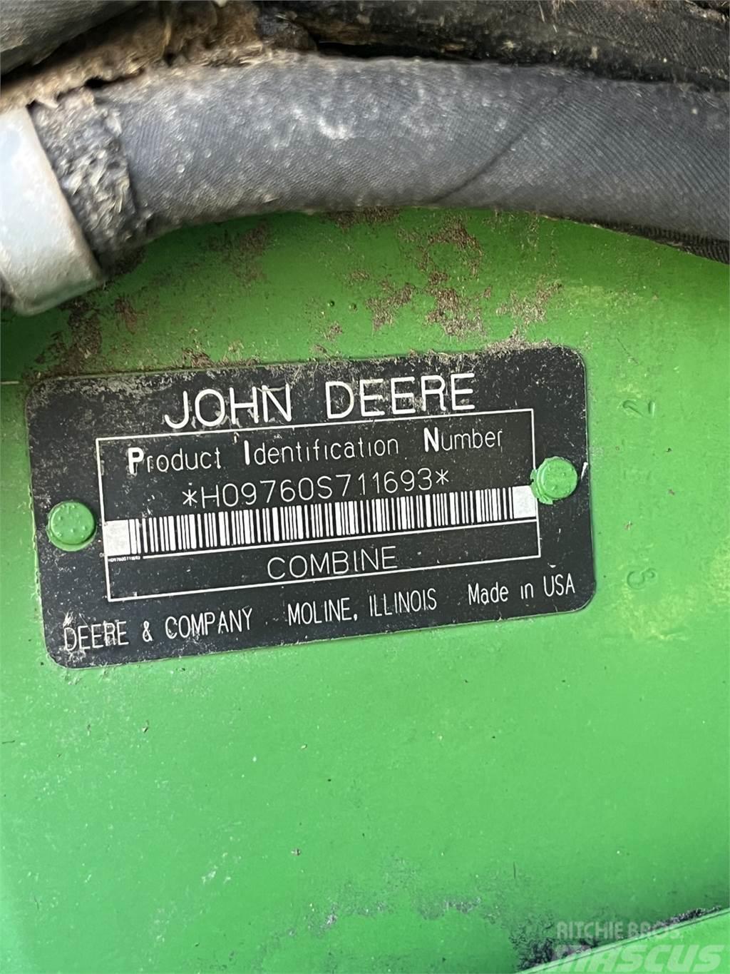 John Deere 9760 STS Combine de secerat