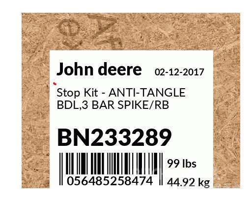 John Deere New Anti-Tangle kit for 2310 Alte masini si accesorii de cultivat
