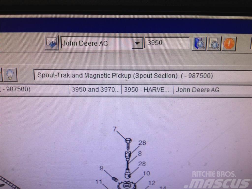 John Deere SPOUT TRACK FOR 3950/3970 FORAGE HARVESTER Alte echipamente pentru nutret