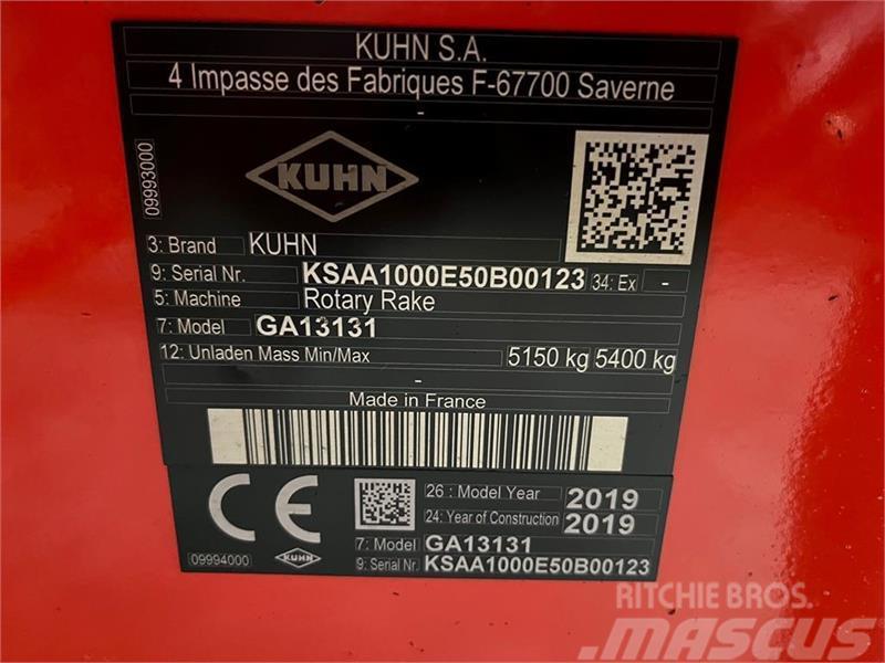 Kuhn GA 13131 Joystick + CCI  ISOBUS skærm Greble