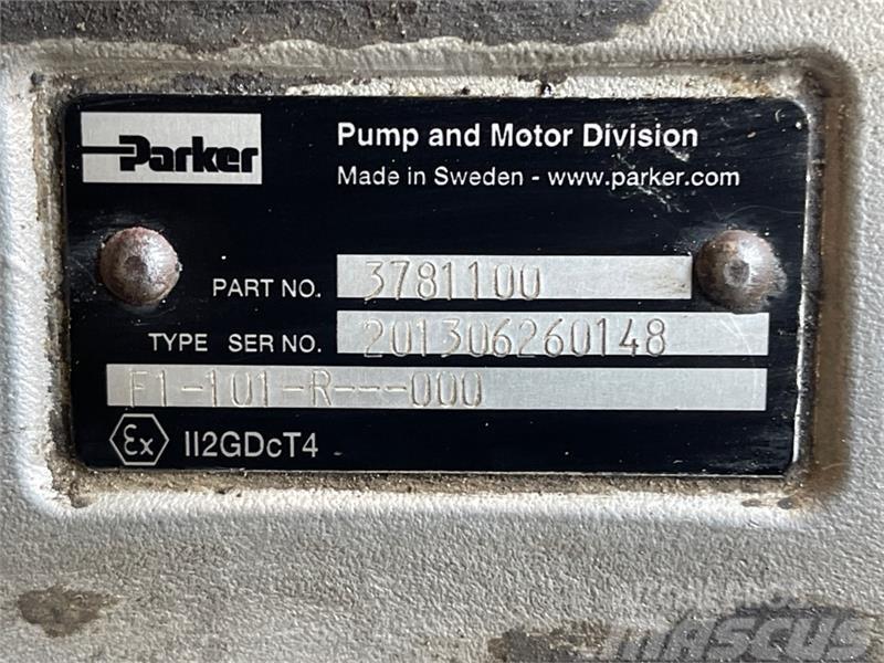 Parker PAKER HYDRAULIC PUMP 3781100 Hidraulice