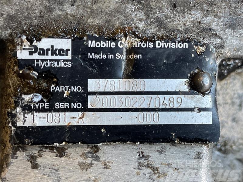 Parker PARKER HYDRAULIC PUMP 3781080 Hidraulice