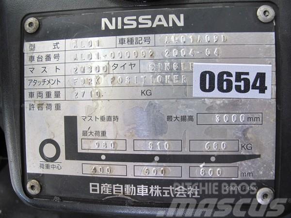 Nissan AL01A09D Stivuitor GPL