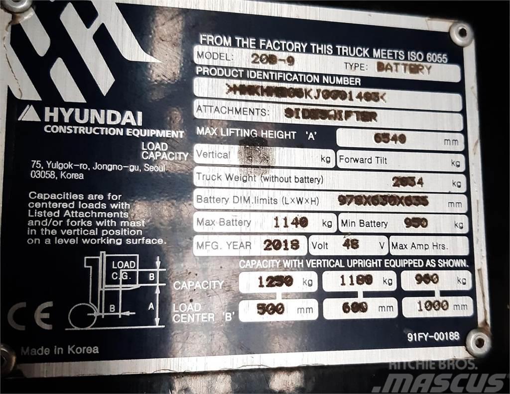Hyundai 20B-9 Stivuitor electric