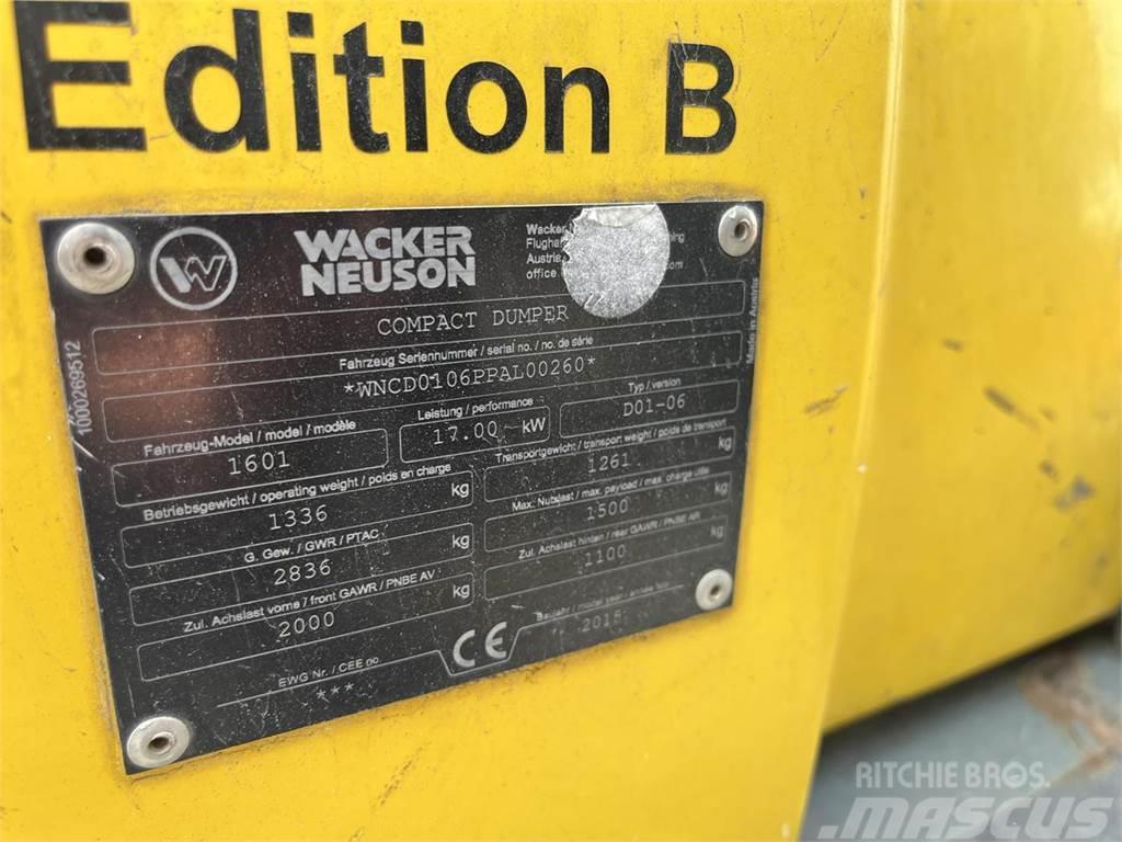 Wacker Neuson 1601 Minitractor de teren