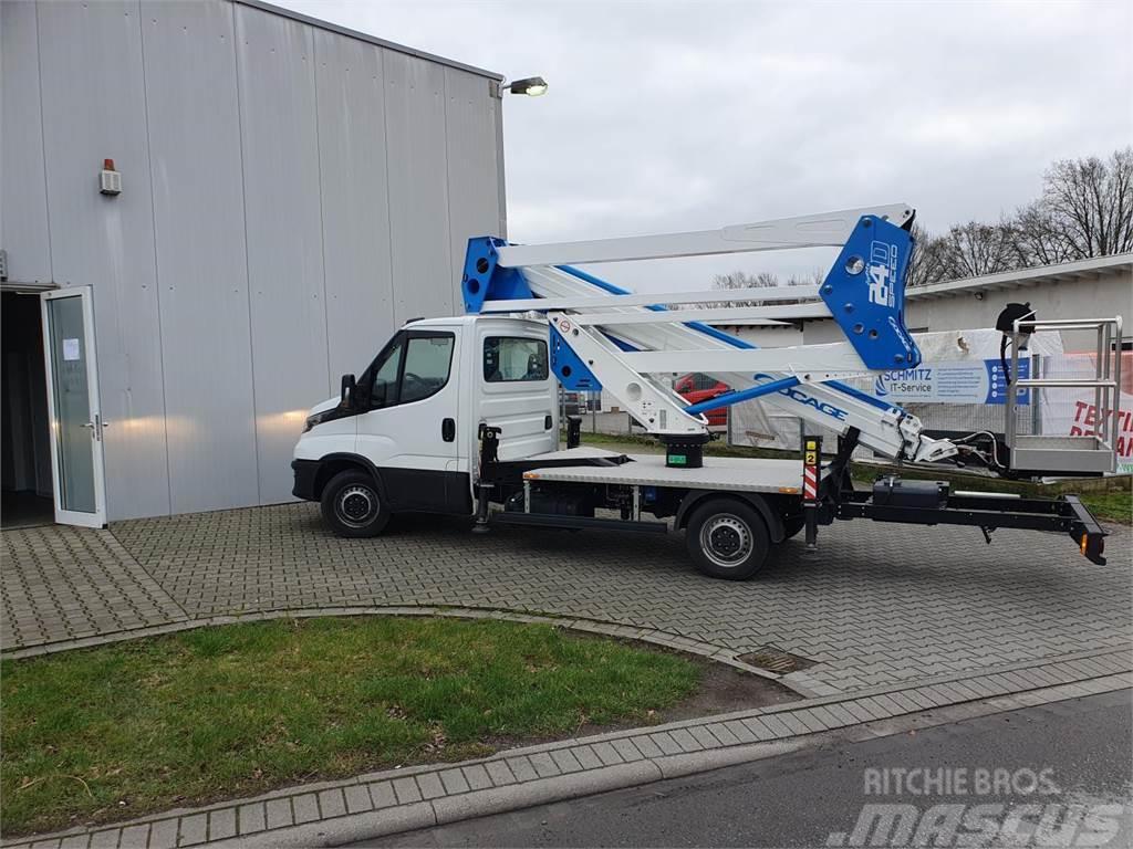 Socage 24D-Speed Platforme aeriene montate pe camion