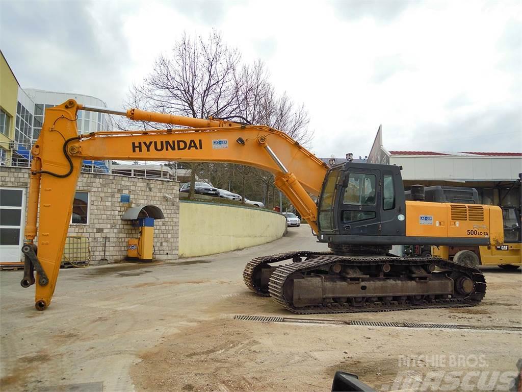Hyundai R500LC-7A Excavatoare pe senile