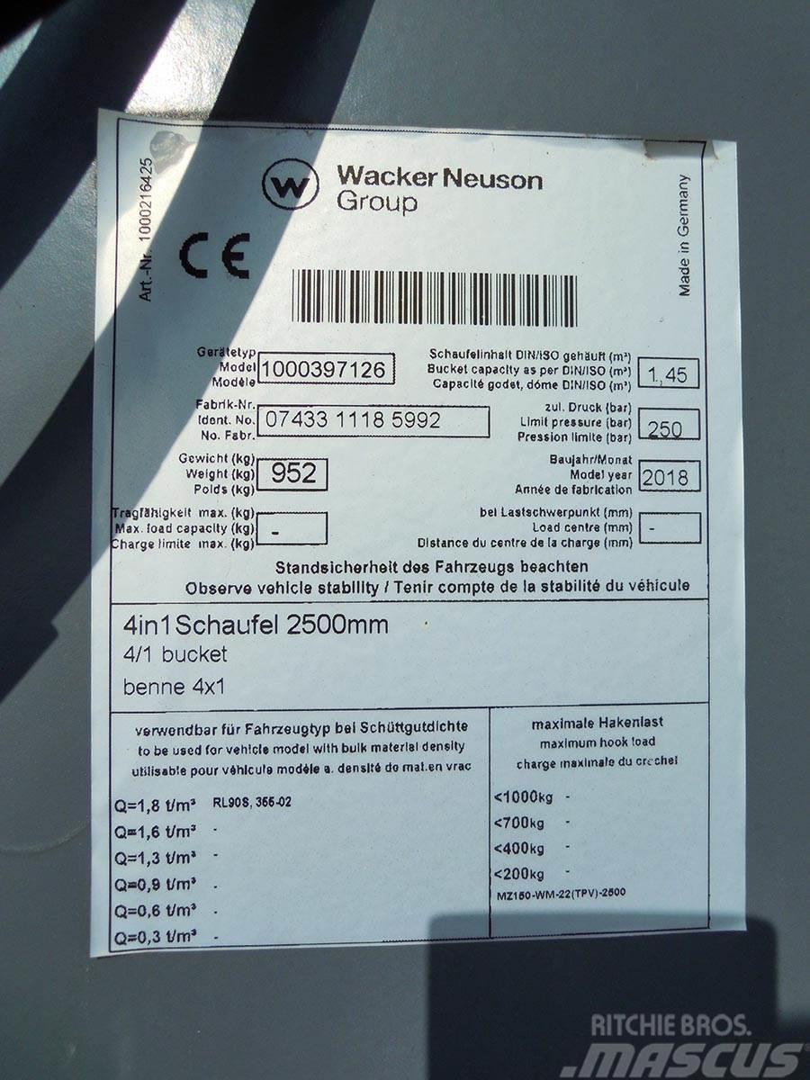 Wacker Neuson 4/1 2480mm 1,30m3 Altele