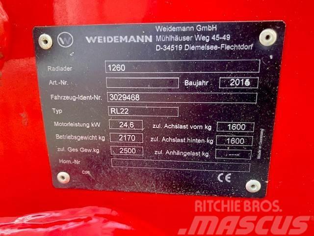 Weidemann 1260 Shovel Alte masini agricole