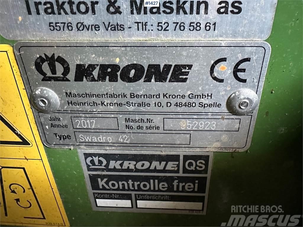 Krone Swadro 42/13 Alte echipamente pentru nutret