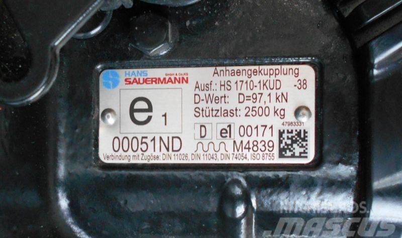  Sauermann Anhängekupplung HS 1710-1KUD Alte accesorii tractor