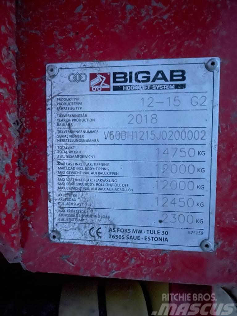 Bigab 12-15 G2 Alte remorci