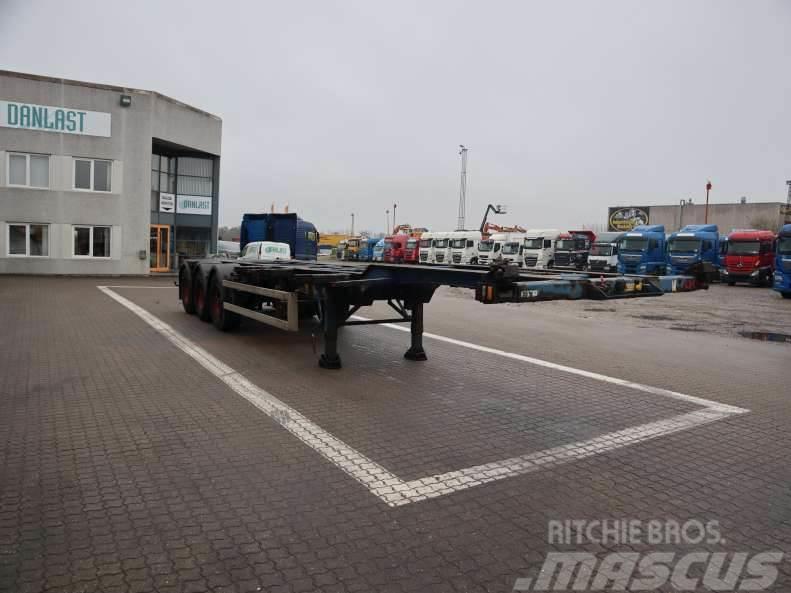 HFR Containerchassis Camion cu semi-remorca cu incarcator