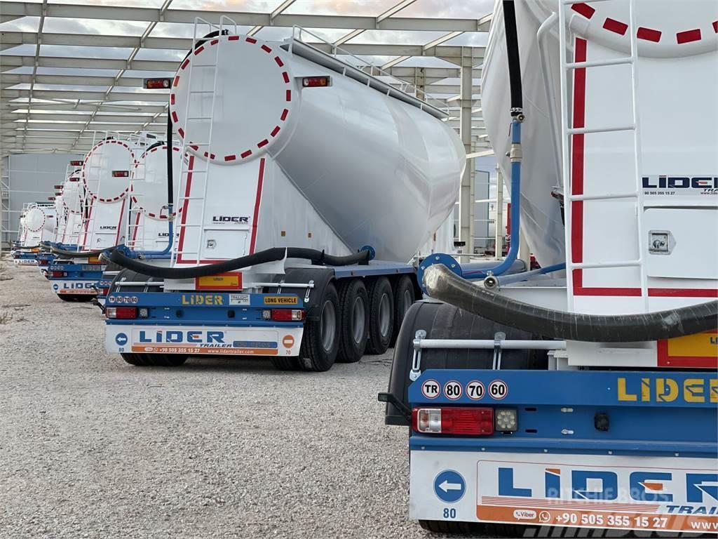 Lider NEW 2022 MODELS bulk cement trailer Cisterna semi-remorci