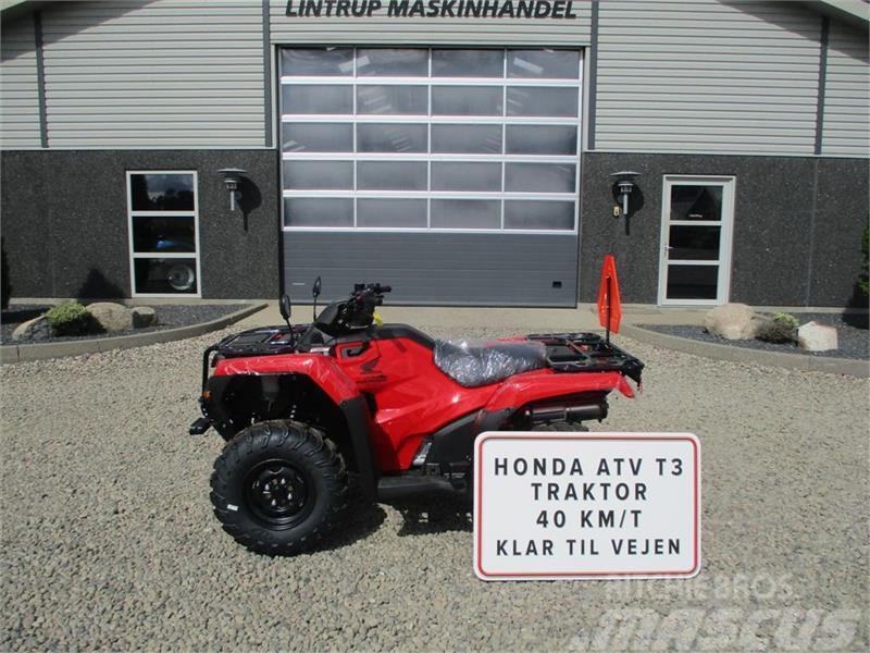 Honda TRX 420FE Traktor  STORT LAGER AF HONDA ATV. Vi hj Tractoare