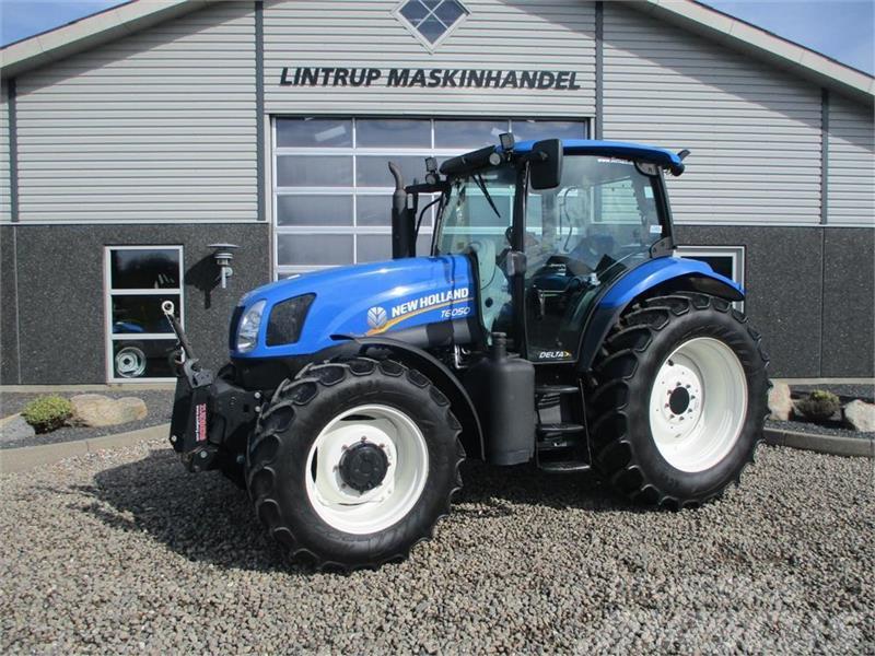 New Holland T6050 Delte med frontlift Tractoare