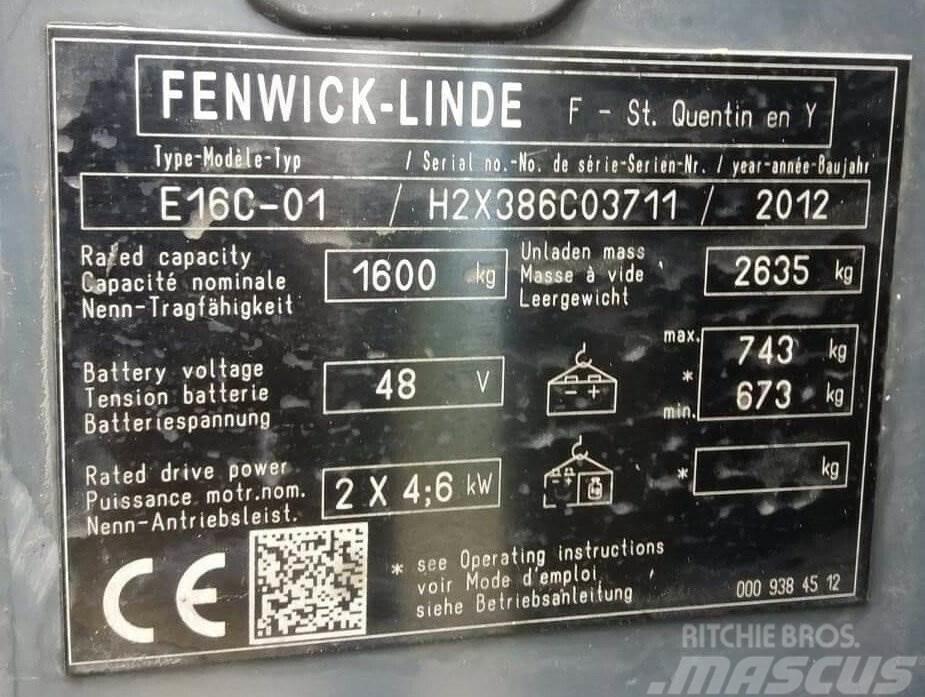 Fenwick E16C-01 Strivuitoare-altele
