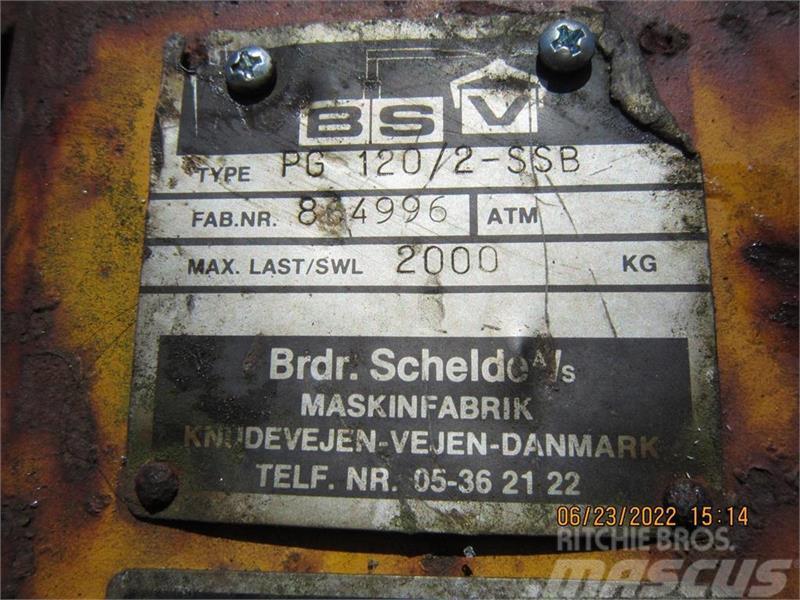  - - -  BSV PG 120/2 Gaffelløfter Stivuitor diesel