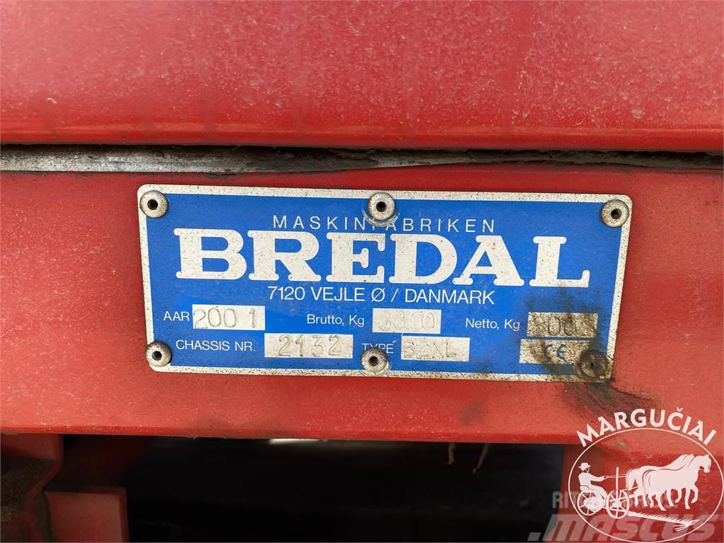 Bredal B2XL, 1900 ltr. Împrastierea mineralelor