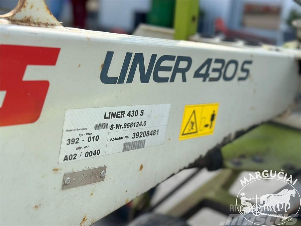 CLAAS Liner 430S, 4,2 m. Greble